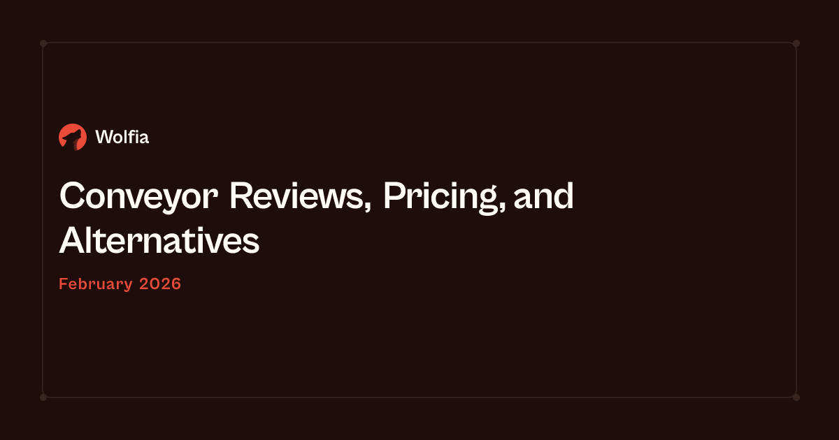 Conveyor Reviews, Pricing, and Alternatives for Security Questionnaires (February 2026)